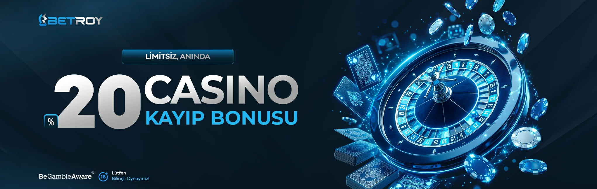 Betroy yüzde 20 casino kayıp bonusu